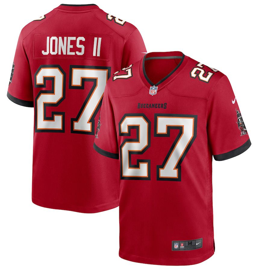 Men Tampa Bay Buccaneers 27 Ronald Jones II Nike Red Game NFL Jersey